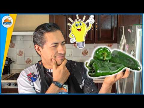 MENU SEMANAL, 6 recetas de CHILES RELLENOS