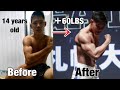 6 YEAR Natural Body Transformation 【Skinny to Muscle】
