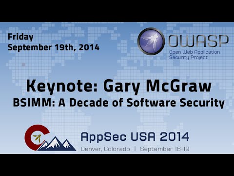 Image thumbnail for talk Keynote:  Bug Parades, Zombies, and the BSIMM: A Decade of Software Security