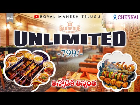 Barbeque Nation 👌 || Unlimited food & kebab || Chennail || vadapallani