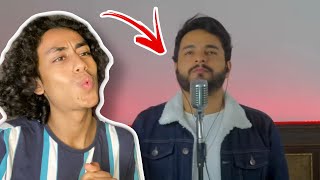 Reacting To  Gabriel Henrique - O Holy Night