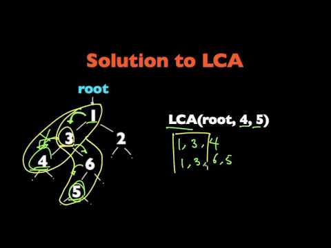 Microsoft Coding Interview Question and Answer: Lowest Common Ancestor