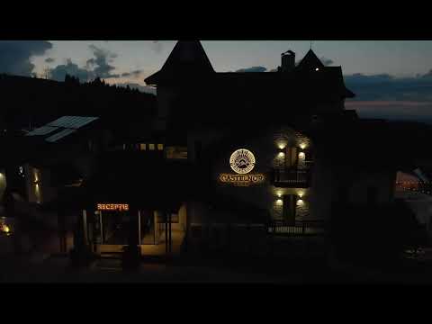 Castelnor - Night Aerial View
