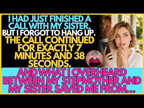 I had just talked to my half sister but forgot to hang up, and that mistake saved me from my family