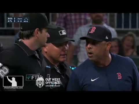 Ejections 036-37 - Kevin Plawecki, Alex Cora Tossed After Strike 3 Call on 3-2, Bases-Loaded Pitch