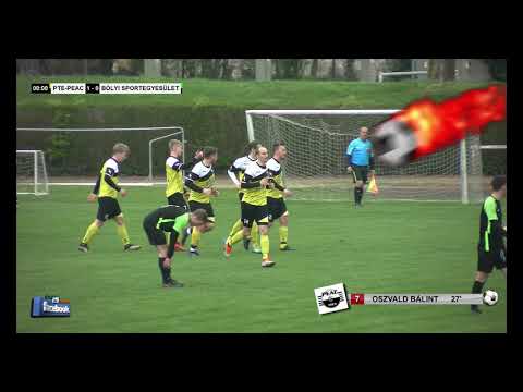 PTE-PEAC - BÓLYI SE AutóCity Volkswagen Baranya Megyei I. o. 22. forduló