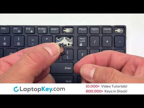 Keyboard Key Repair Guide | Dell Inspiron 15-5000 | Install Repair Fix 3551 5542 7559 5748 3550