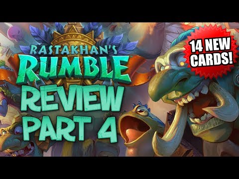 RASTAKHAN'S RUMBLE REVIEW - Part 4! | Card Review | Hearthstone