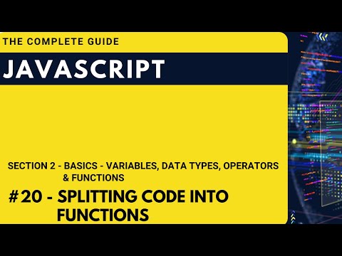 How To Split Javascript Code Into Function Hindi Javascript The Complete Guide