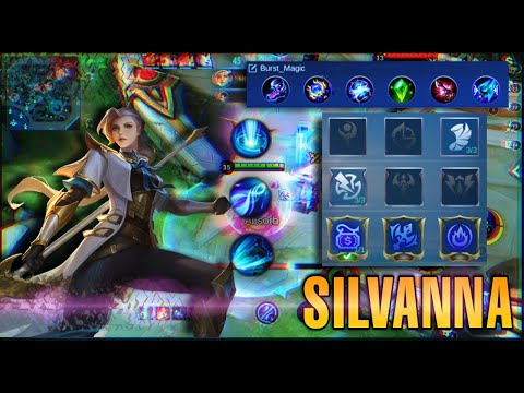 SILVANNA OFFLANER MONSTER l BURST DAMAGE l BEST BUILD 2021 l SILVANNA MVP GAMEPLAY l MOBILE LEGENDS