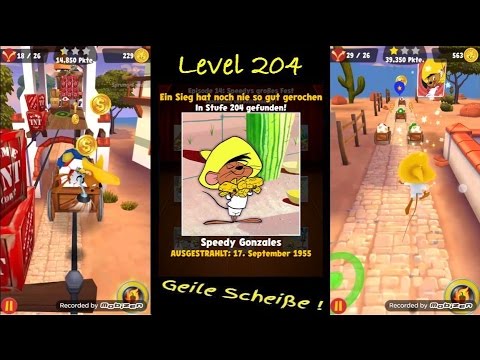 Looney Tunes Dash! Level: 204 - Looney Card / A Correr - La course - Hetzjagd 204