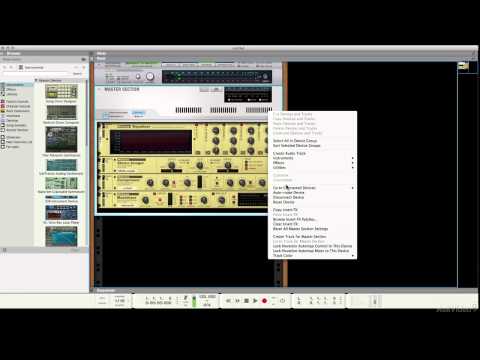 Reason 8 302: Mastering Lab - 1. Getting Set Up