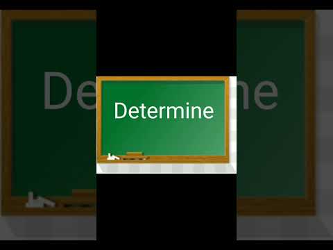 mispronounced words /pronunciation of "determine"/spoken English /English tutorial /#2022
