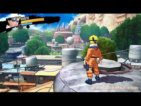 Naruto Rise Of A Ninja Part 10 - Tree Glitch!!!!!!