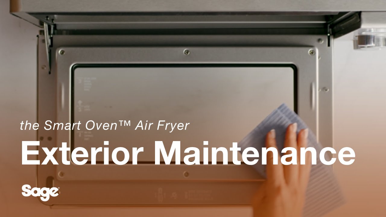 How to clean the oven exterior