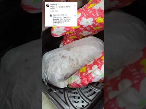 How I reheat Bread | Airfryer Recipes