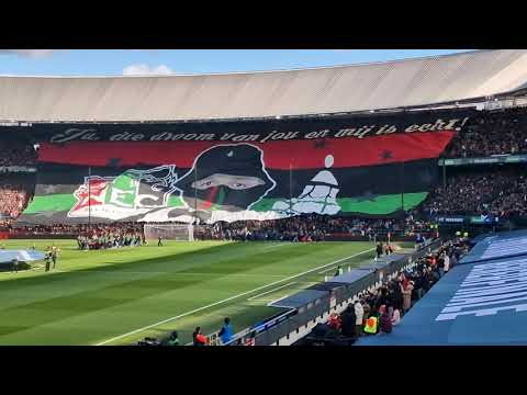 Bekerfinale Feyenoord - NEC 1-0 Sfeeracties