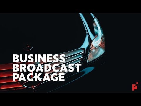 Apple Motion Template: Business Broadcast Pack   Final Cut Pro X + Free Download