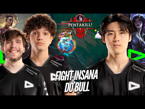 BULL, REDBERT and XYNO - 3 LOUD in the SAME MATCH, PENTAKILL!! - CBLOL 2026 TRAINING
