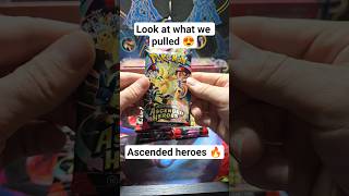 ascended heroes pulls #pokemoncards #pokemontcg #pokemon #pikachu #ascendedheroes #viral #vintage