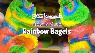 Stew Leonard's How our Rainbow Bagels are Made!
