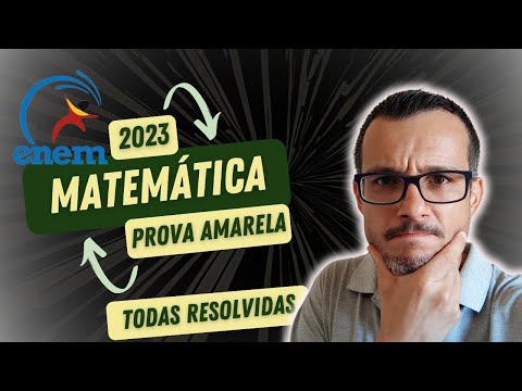 ENEM 2023 - Matemática - Prova Amarela - Toda Resolvida | Professor Zulin - TUDO É MATEMÁTICA BÁSICA