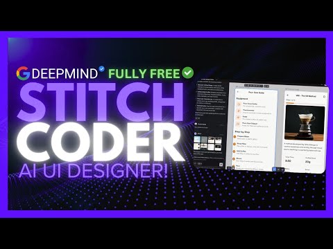 Google Stitch 3.0: FULLY FREE Powerful Coding Agent Can Build ANYTHING by Google!