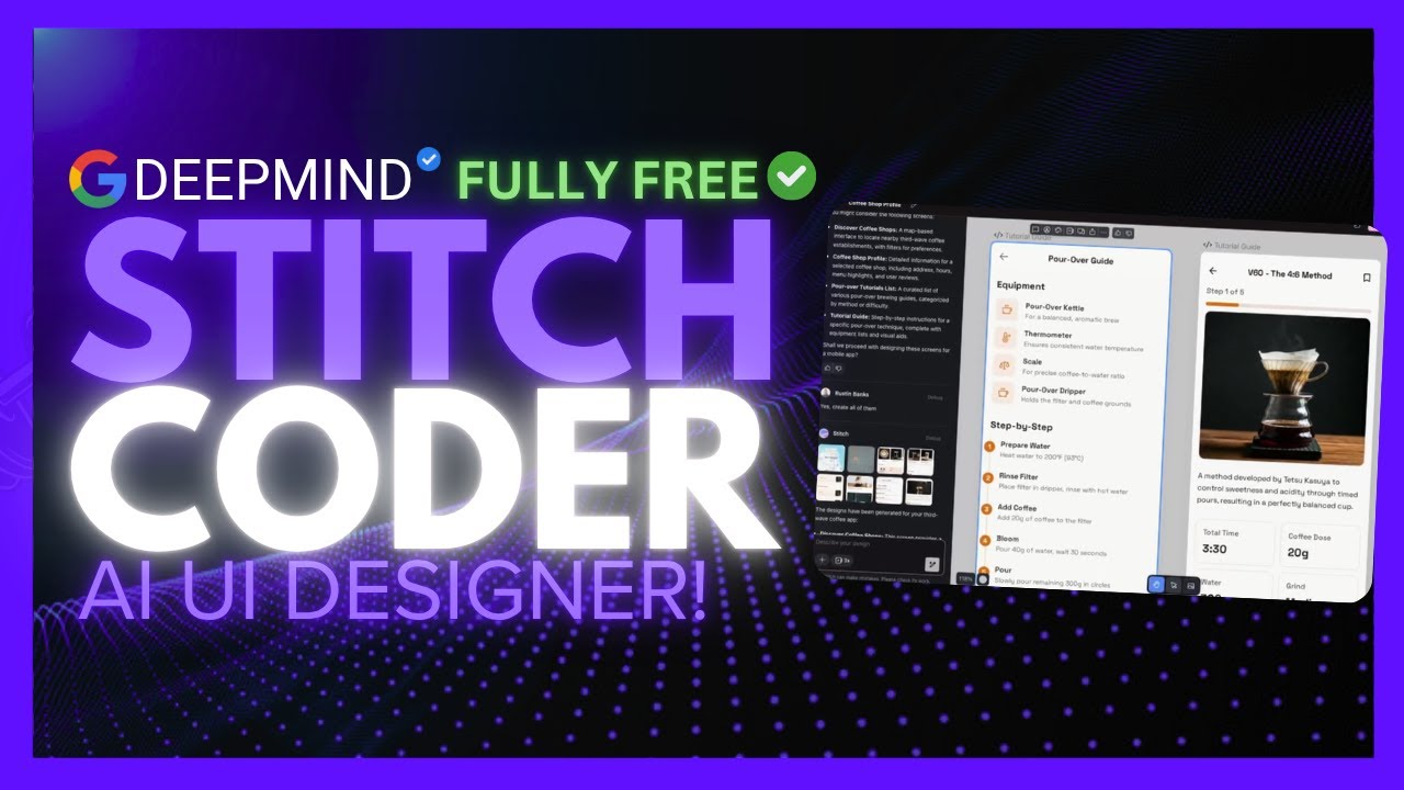 Google Stitch 3.0: FULLY FREE Powerful Coding Agent Can Build ANYTHING by Google!
