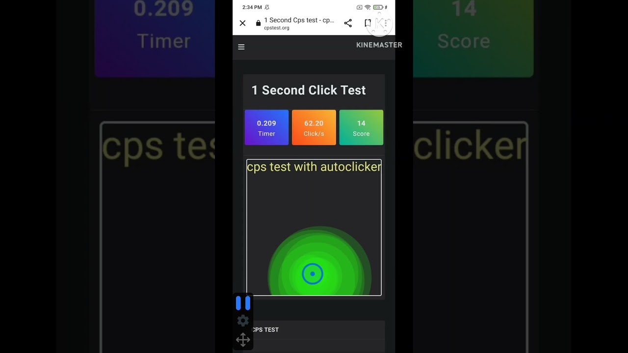 cps test autoclicker