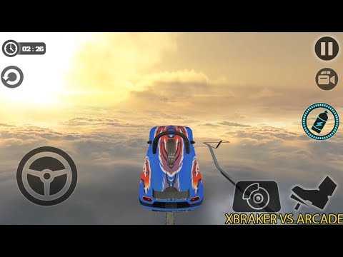 Impossible Car Track 3D: Blue Car Driving Levels 6 to 10 - Android GamePlay