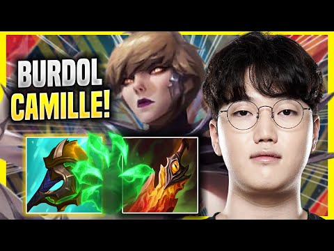 BURDOL IS A MONSTER WITH CAMILLE! - DK Burdol Plays Camille TOP vs Fiora! | Season 2022