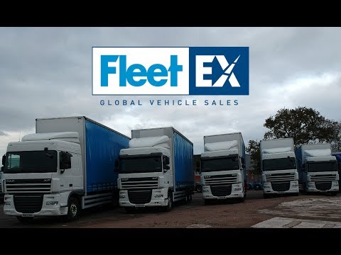 FleetEX - Quality Used 2012 Curtainsider's - DAF XF105.410 26-TONNE DRAW-BAR SPEC