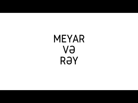Meyar və Rəy haqqında ətraflı məlumat (Sertifikasiya - Müsahibə mərhələsi)