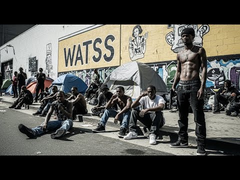 Inside Watts LA's Hidden War Zone Where 1-25 Residents Will Be Victims of Violent Crime This Year
