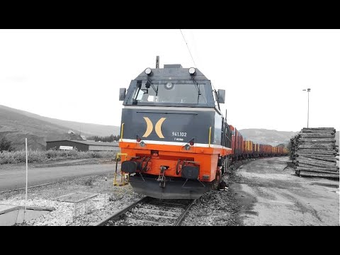 Part 1. Timber train from the Olympic city Lillehammer to the not so Olympic city Kongsvinger