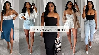 SUMMER WARDROBE ESSENTIALS | 2023 STYLE STAPLES
