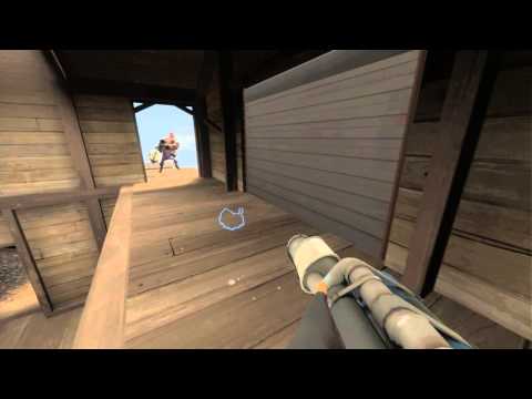 TF2 Pyro vs Sniper: A long shot