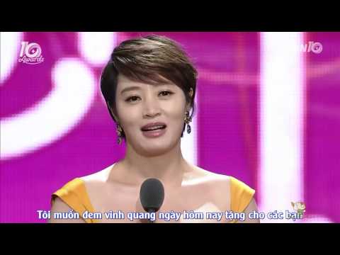 [Vietsub] TVN10 Award - Kim Hye Soo