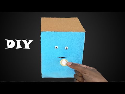 How To Make Coin Face Bank - DIY