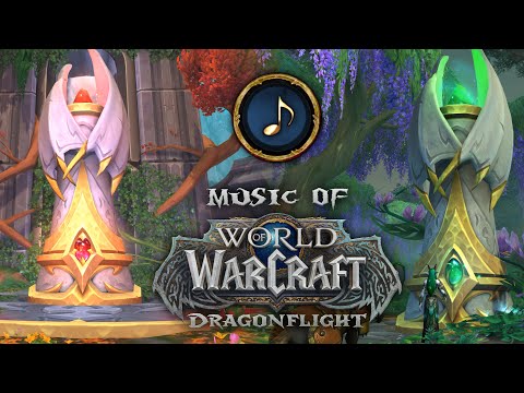 Ruby & Emerald Oathstone Cutscenes - Music of WoW: Dragonflight