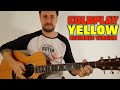Yellow by Coldplay Easy Beginner Lesson 3 Chords