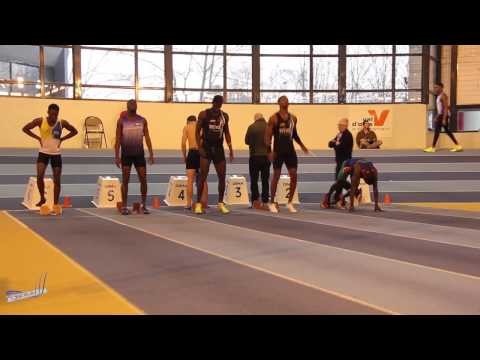60m – Finale A – SEM – Championnat Régionaux Indoor 21/01/2017 – Eaubonne