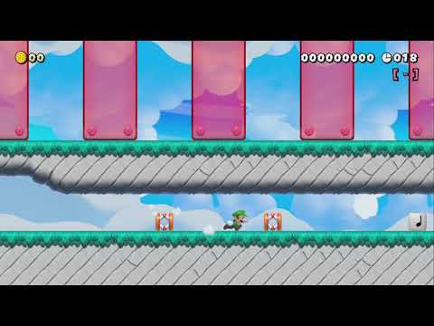 20s Speedrun in the Sky by Momoモモ - Super Mario Maker 2 - No Commentary 1bw