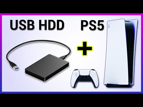 How To Setup External USB Hard Drive On PS5