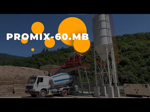 Centrale à béton mobile 60 m³ - Malaxeur Twinshaft 1500/1000 L - Trémie d'agrégats 36 m³ - Silo à ciment 100 tonnes_8