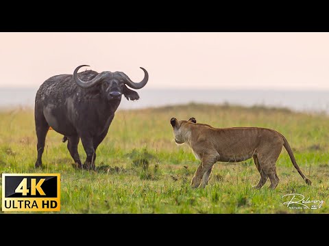 African Wildlife: Mana Pools National Park, Zimbabwe Scenic Wildlife Film With African Music