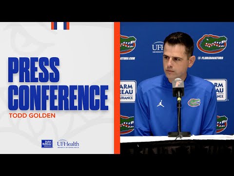 Florida Men's Basketball | Head Coach Todd Golden Postgame Press Conference | Auburn