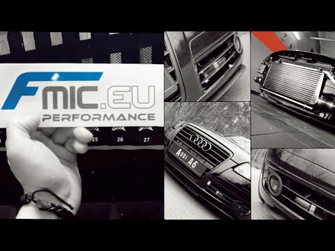 Tuning Audi Intercooler JRspec Układ Dolotowy od FMIC.eu A6 C6 S6 RS6 TDI 2.7 V6 Motivation Garage