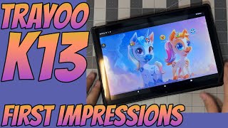 Unboxing the Trayoo K13, a great tablet for kids and casual use