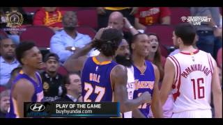 Lakers player of the game: James Harden - Thanks for the 3pt play